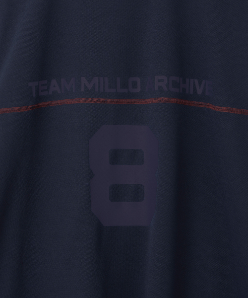 Millo Archive（ミロ アーカイブ）の「ティム・ガマンツ ハーフジャージ [ネイビー]（Tシャツ/カットソー・メンズ・その他・MEDIUM/LARGE）」の5枚目の写真