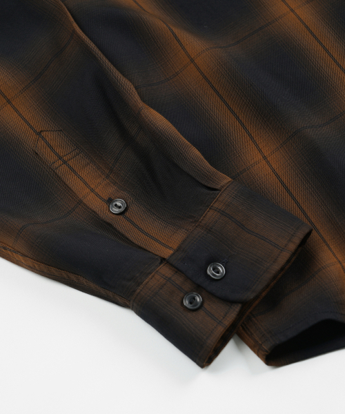 FRIZMWORKS(フリズムワークス)の「LYOCELL CHECK RELAXED SHIRT _ BLACK(シャツ/ブラウス・メンズ・その他・SMALL/MEDIUM/LARGE/X-LARGE)」の6枚目の写真