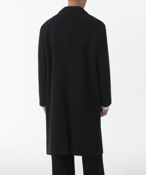 MUSINSA STANDARD（ムシンサスタンダード）の「デイリーシングルコート[ブラック]（チェスターコート・メンズ・その他・MEDIUM/LARGE/X-LARGE/XX-LARGE）」の5枚目の写真