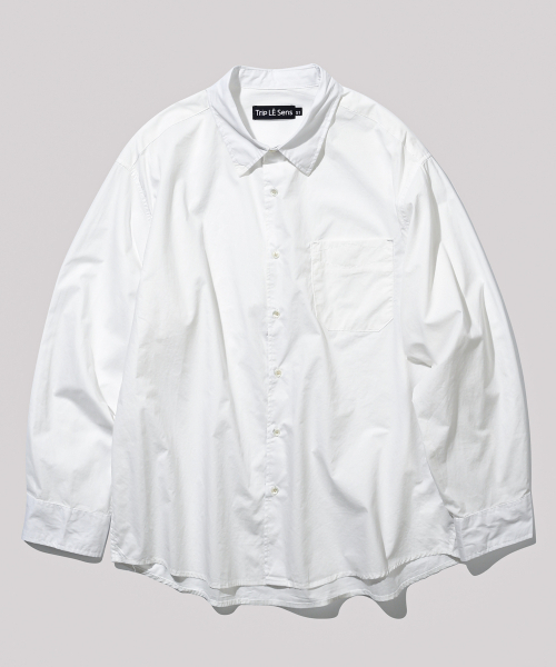 TRIP LE SENS(トリップ ル センス)の「ライクコットンシャツ_ブルー(シャツ/ブラウス・レディース・その他・SMALL/MEDIUM/LARGE)」の8枚目の写真