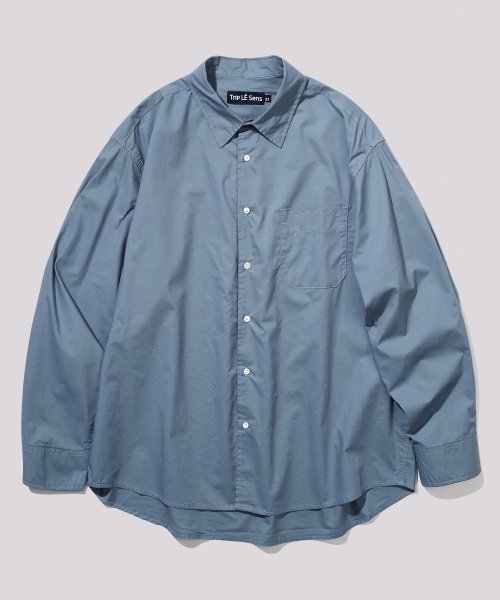TRIP LE SENS(トリップ ル センス)の「ライクコットンシャツ_ブルー(シャツ/ブラウス・レディース・その他・SMALL/MEDIUM/LARGE)」の9枚目の写真