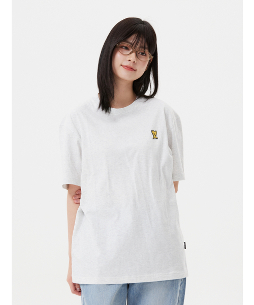 Wacky WiLLy(ワッキーウィリー)の「シグニチャーキキワッペン半袖Tシャツホワイト(Tシャツ/カットソー・レディース・その他・LARGE/X-LARGE/XX-LARGE/X-SMALL/SMALL/MEDIUM)」の1枚目の写真