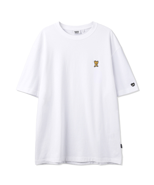 Wacky WiLLy(ワッキーウィリー)の「シグニチャーキキワッペン半袖Tシャツホワイト(Tシャツ/カットソー・レディース・その他・LARGE/X-LARGE/XX-LARGE/X-SMALL/SMALL/MEDIUM)」の2枚目の写真