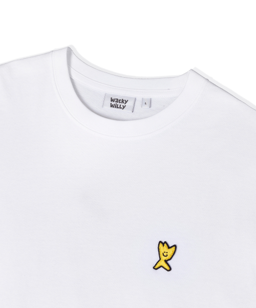 Wacky WiLLy(ワッキーウィリー)の「シグニチャーキキワッペン半袖Tシャツホワイト(Tシャツ/カットソー・レディース・その他・LARGE/X-LARGE/XX-LARGE/X-SMALL/SMALL/MEDIUM)」の4枚目の写真