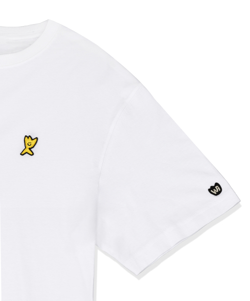 Wacky WiLLy(ワッキーウィリー)の「シグニチャーキキワッペン半袖Tシャツホワイト(Tシャツ/カットソー・レディース・その他・LARGE/X-LARGE/XX-LARGE/X-SMALL/SMALL/MEDIUM)」の7枚目の写真