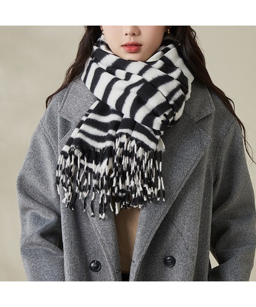 セール】ゼブラ/レオパード柄BIGマフラー（マフラー）｜Sakka（サッカ