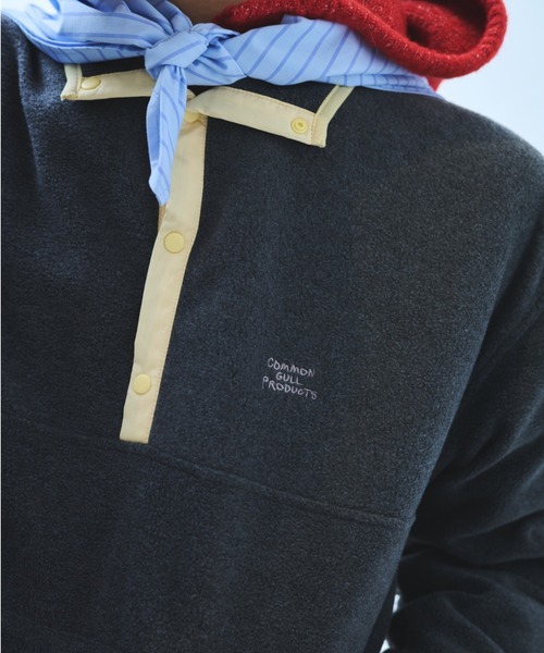 common gull products.(コモンガルプロダクツ)の「さみしさの気配がするフリース(その他アウター・レディース・パープル系/グレー系/ネイビー/チャコール・SMALL/MEDIUM/LARGE)」の19枚目の写真