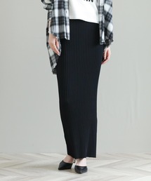 The rejoice（ザ リジョイス）の「リブニットタイトスカート（スカート）」