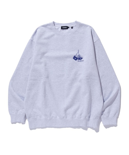XLARGE(エクストララージ)の「MONKEY WRENCHERS CREWNECK SWEATSHIRT(スウェット・メンズ・アッシュ/ブラック/オリーブ・S/M/L/XL)」の6枚目の写真