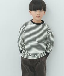 URBAN RESEARCH DOORS | 『WEB/一部店舗限定サイズ』起毛ボーダープルオーバー(KIDS)(Tシャツ/カットソー)