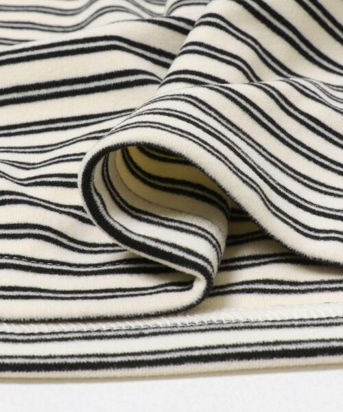 URBAN RESEARCH DOORS（アーバンリサーチドアーズ）の「『WEB/一部店舗限定サイズ』起毛ボーダープルオーバー(KIDS)（Tシャツ/カットソー・キッズ・グレー系その他/ホワイト系その他・105/150/120/135）」の17枚目の写真