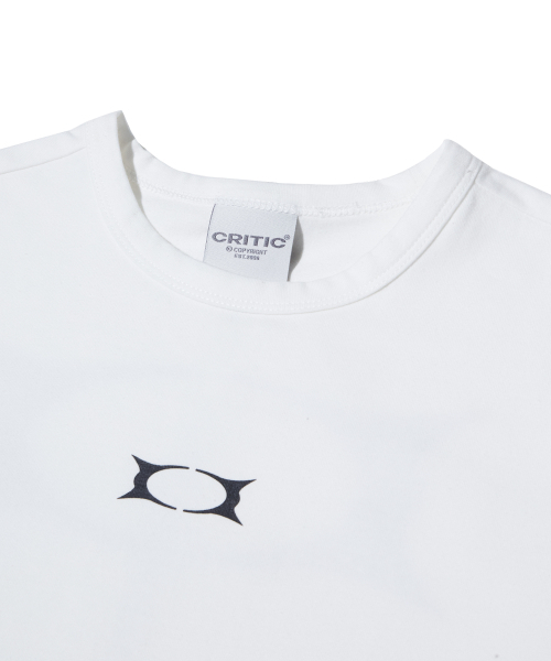CRITIC(クリティック)の「OG WORMHOLE LOGO CROP T-SHIRTS WHITE(Tシャツ/カットソー・レディース・その他・FREE)」の4枚目の写真