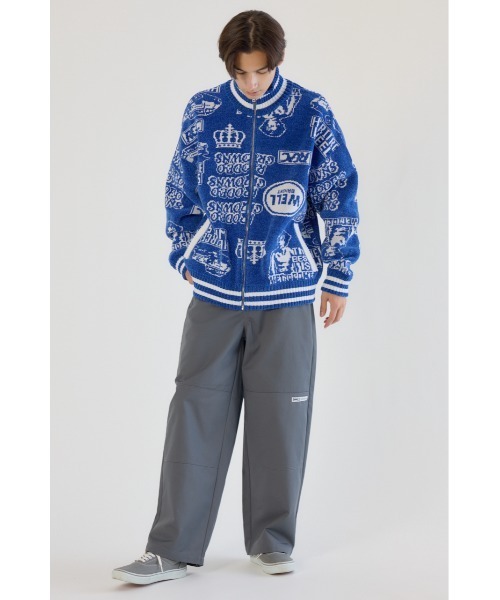 RODEO CROWNS WIDE BOWL(ロデオクラウンズワイドボウル)の「グラフィティーニットスタジャン(スタジャン・メンズ・ブラック/レッド/ブルー・LARGE/MEDIUM)」の19枚目の写真