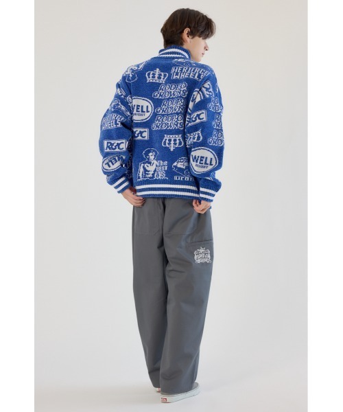 RODEO CROWNS WIDE BOWL(ロデオクラウンズワイドボウル)の「グラフィティーニットスタジャン(スタジャン・メンズ・ブラック/レッド/ブルー・LARGE/MEDIUM)」の20枚目の写真