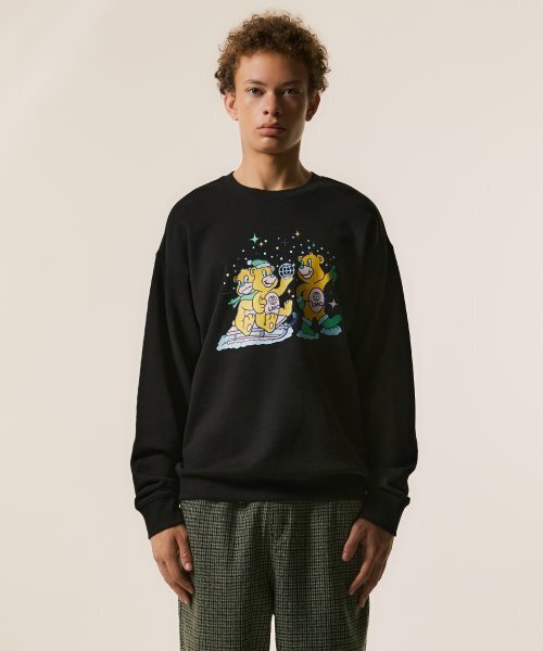 LMCの「SLEIGH RIDING BEARS SWEATSHIRT black(スウェット・レディース・その他・LARGE/SMALL/X-LARGE)」の3枚目の写真