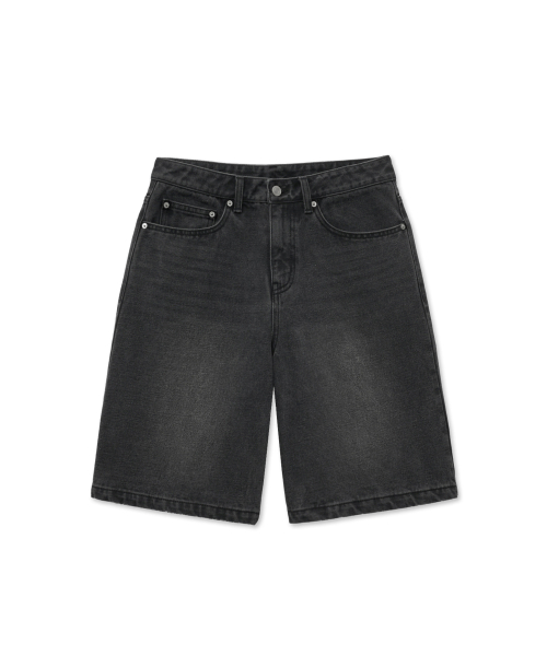YALE(イェール)の「デニムバミューダパンツ_チャコール(その他パンツ・レディース・その他・SMALL/MEDIUM/LARGE/X-LARGE)」の2枚目の写真