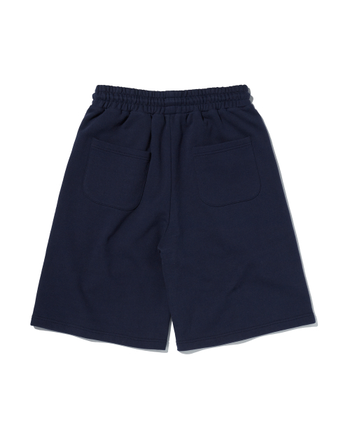 suade（スエード）の「WIDE SWEAT SHORTS [NAVY]（その他パンツ・レディース・その他・SMALL/MEDIUM/LARGE）」の4枚目の写真