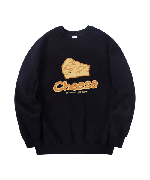 RADINEO(ラディネオ)の「チーズスウェットブラック(スウェット・メンズ・その他・MEDIUM/LARGE/X-LARGE)」の1枚目の写真