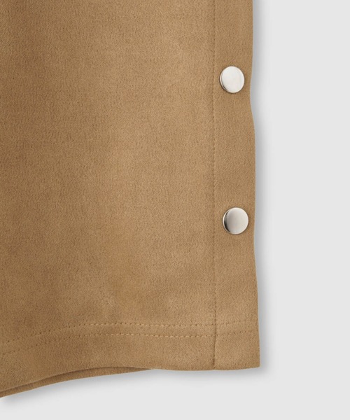 Mac-House（マックハウス）の「起毛ダンボールパーカー（パーカー・レディース・チャコールグレー/アイボリー/キャメル・FREE）」の7枚目の写真