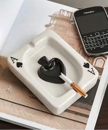 Port（ポート）の「【 Port / ポート 】 トランプ モチーフ セラミック アッシュトレイ / 灰皿 #_（アッシュトレイ/ライター）」