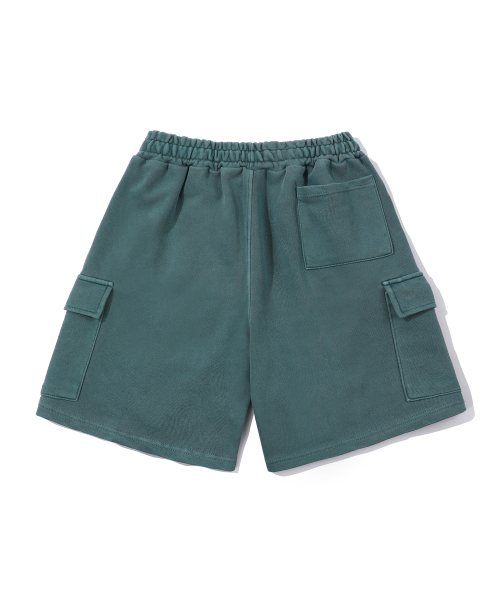 WYSE（ワイズ）の「ピグメントシンボルロゴバミューダパンツグリーン（その他パンツ・メンズ・グリーン・SMALL/MEDIUM/LARGE）」の2枚目の写真