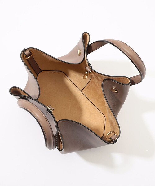 TOMORROWLAND （トゥモローランド）の「Atelier TOMORROWLAND SHELL MINI バッグ（ハンドバッグ・レディース・ブラック/ホワイト/モカ・FREE）」の17枚目の写真