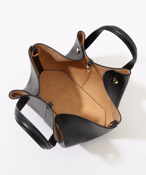 TOMORROWLAND （トゥモローランド）の「Atelier TOMORROWLAND SHELL MINI バッグ（ハンドバッグ・レディース・ブラック/ホワイト/モカ・FREE）」の21枚目の写真