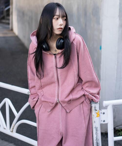 WEGO/【26年春夏新作】スウィッチングZIPパーカー（パーカー）｜WEGO