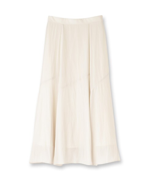 UNTITLED(アンタイトル)の「【洗える/後ろウエストゴム】ロングスカート(スカート・レディース・ネイビー/サックスブルー/ブラック/ナチュラル・03/02/01/00/50/48/46/44/42/04)」の5枚目の写真