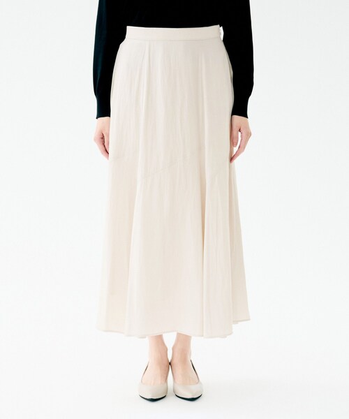 洗える/セレモニーにも/後ろウエストゴム】ロングスカート（スカート