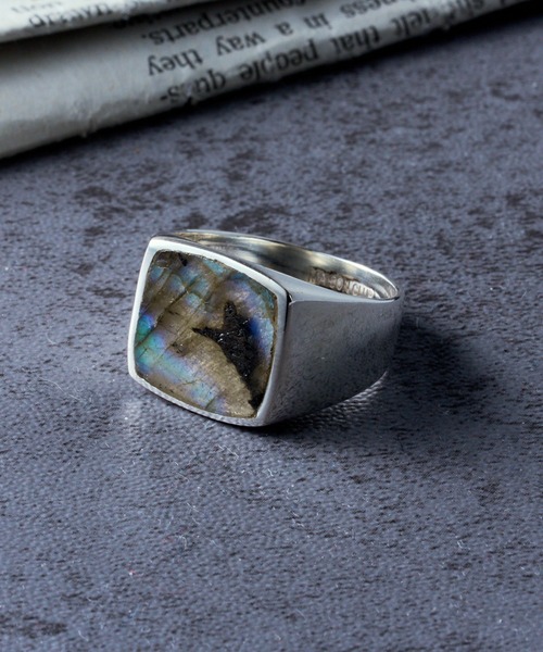 MAISON CLUB(メゾンクラブ)の「【MAISON CLUB】Silver925 KAY Ring /Various Stone Series/カイリング シルバー925 KUN(リング・メンズ・ブラック/ベージュ/グリーン系その他2/ブルー系その他2/ブルー系その他3/グリーン系1/ブルー系4/レッド/ブラウン/ホワイト/サックスブルー/マルチ/イエロー/ブルー/グリーン・17/ 19/21)」の12枚目の写真