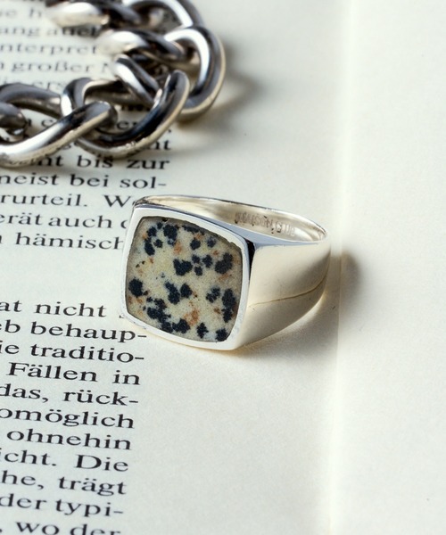 MAISON CLUB(メゾンクラブ)の「【MAISON CLUB】Silver925 KAY Ring /Various Stone Series/カイリング シルバー925 KUN(リング・メンズ・ブラック/ベージュ/グリーン系その他2/ブルー系その他2/ブルー系その他3/グリーン系1/ブルー系4/レッド/ブラウン/ホワイト/サックスブルー/マルチ/イエロー/ブルー/グリーン・17/ 19/21)」の15枚目の写真