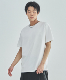 ホワイトロゴ 半袖Tシャツ_オフホワイト