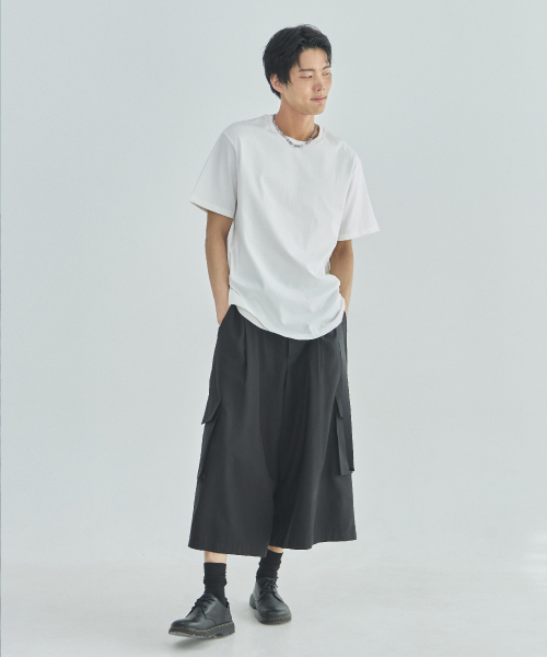 LAD EDITION(ラッドエディション)の「ホワイトロゴ 半袖Tシャツ_オフホワイト(Tシャツ/カットソー・メンズ・その他・MEDIUM/LARGE)」の3枚目の写真