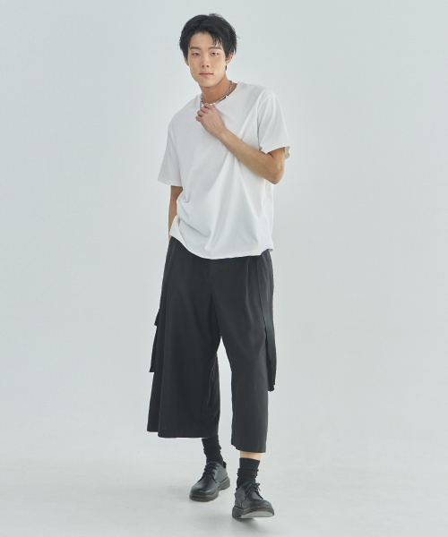 LAD EDITION(ラッドエディション)の「ホワイトロゴ 半袖Tシャツ_オフホワイト(Tシャツ/カットソー・メンズ・その他・MEDIUM/LARGE)」の5枚目の写真
