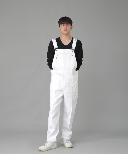 SAINTCREW(セントクルー)の「ペンタゴンピンタックオーバーオール PP-604 ホワイト(サロペット/オーバーオール・メンズ・その他・MEDIUM/LARGE/X-LARGE)」の8枚目の写真