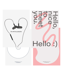 KONGJUDESIGNS（コンジュデザインズ）の「Earphone letterhead set（ステーショナリー）」