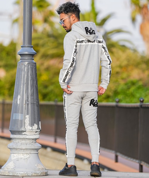 adamsJUGGLER（アダムスジャグラー）の「RTEG スマイリーD&Fフーディー（パーカー・メンズ・ブラック/グレー・S/M/L/XL）」の10枚目の写真