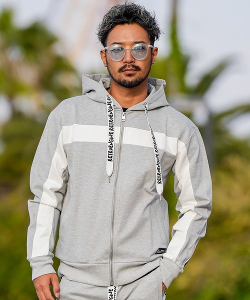 adamsJUGGLER（アダムスジャグラー）の「RTEG スマイリーD&Fフーディー（パーカー・メンズ・ブラック/グレー・S/M/L/XL）」の16枚目の写真