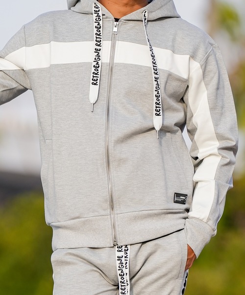 adamsJUGGLER（アダムスジャグラー）の「RTEG スマイリーD&Fフーディー（パーカー・メンズ・ブラック/グレー・S/M/L/XL）」の19枚目の写真