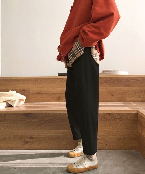 by LEGNA（バイレグナ）の「裏起毛 テーパードパンツ（その他パンツ・レディース・ダークブラウン/グレー/ベージュ/ブラック/アイボリー・LARGE/MEDIUM/X-LARGE）」の11枚目の写真