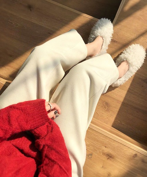 by LEGNA（バイレグナ）の「裏起毛 テーパードパンツ（その他パンツ・レディース・ダークブラウン/グレー/ベージュ/ブラック/アイボリー・LARGE/MEDIUM/X-LARGE）」の7枚目の写真