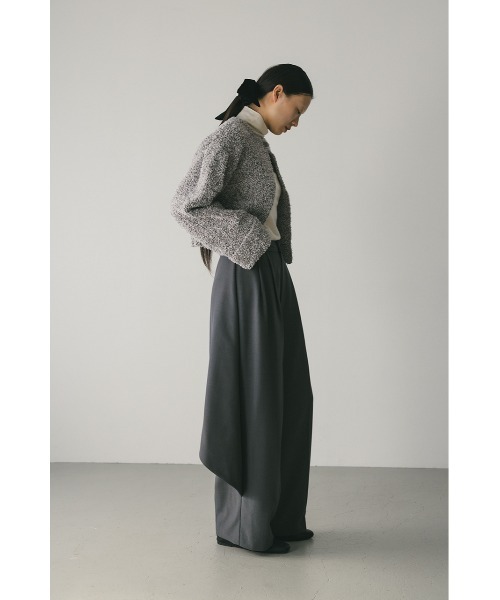 STYLEMIXER(スタイルミキサー)の「サイドラップワイドパンツ(スラックス・レディース・ベージュ/グレー/ブラック・MEDIUM/SMALL)」の18枚目の写真