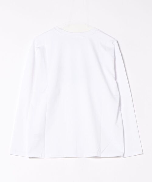 mysty woman（ミスティウーマン）の「モノトーンロゴTEE 645277（Tシャツ/カットソー・レディース・オフホワイト/ブラック・FREE）」の17枚目の写真