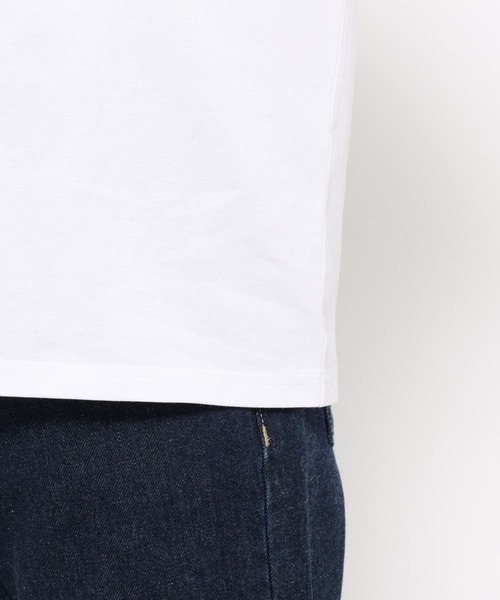 mysty woman（ミスティウーマン）の「モノトーンロゴTEE 645277（Tシャツ/カットソー・レディース・オフホワイト/ブラック・FREE）」の13枚目の写真