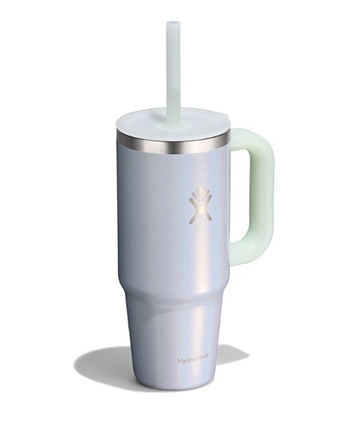HYDRO FLASK(ハイドロフラスク)の「Hydro Flask/ハイドロフラスク タンブラー【Limited Edition】GLIMMER オールアラウンド トラベルタンブラー 24oz 709ml 8902310191252(グラス/マグカップ/タンブラー・メンズ・ライトピンク/ライトブルー/イエローゴールド・FREE)」の4枚目の写真