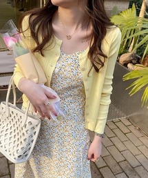 nico nico（ニコニコ）の「【 nico nico / ニコニコ 】ゆるっと上品リブ編みカーディガン（カーディガン/ボレロ）」