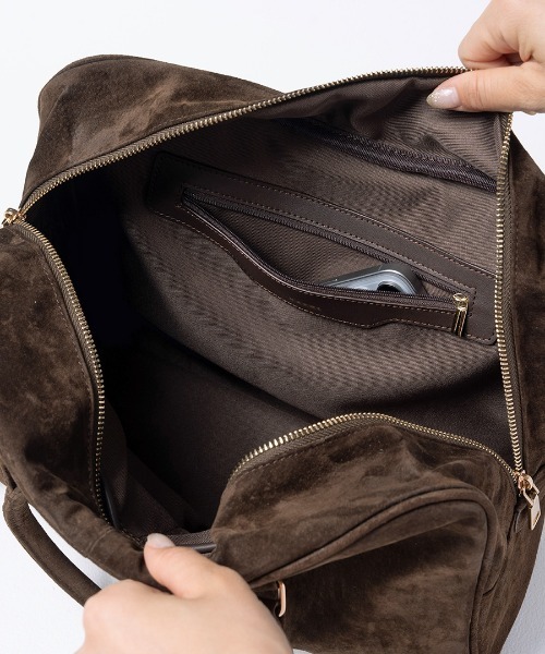 HAYNI（ヘイニ）の「Donusa ドヌサ【第2世代・改良版】（ボストンバッグ・レディース・ブラウン/ダークブラウン・FREE）」の16枚目の写真