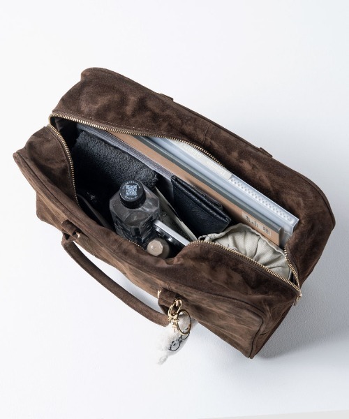 HAYNI（ヘイニ）の「Donusa ドヌサ【第2世代・改良版】（ボストンバッグ・レディース・ブラウン/ダークブラウン・FREE）」の18枚目の写真