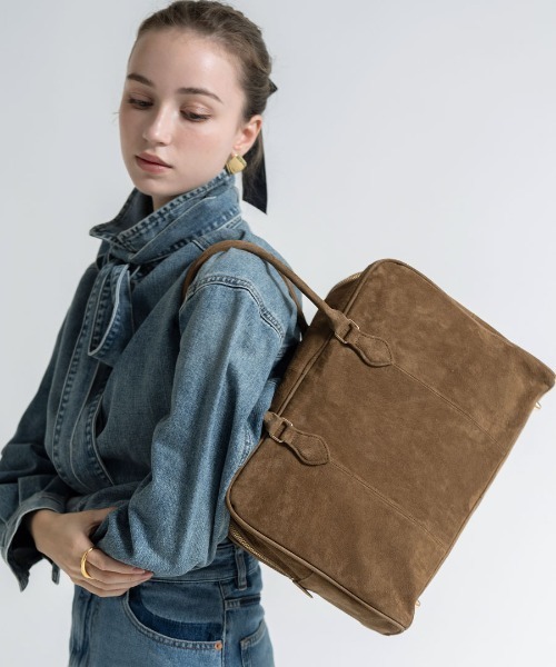 HAYNI（ヘイニ）の「Donusa ドヌサ【第2世代・改良版】（ボストンバッグ・レディース・ブラウン/ダークブラウン・FREE）」の21枚目の写真